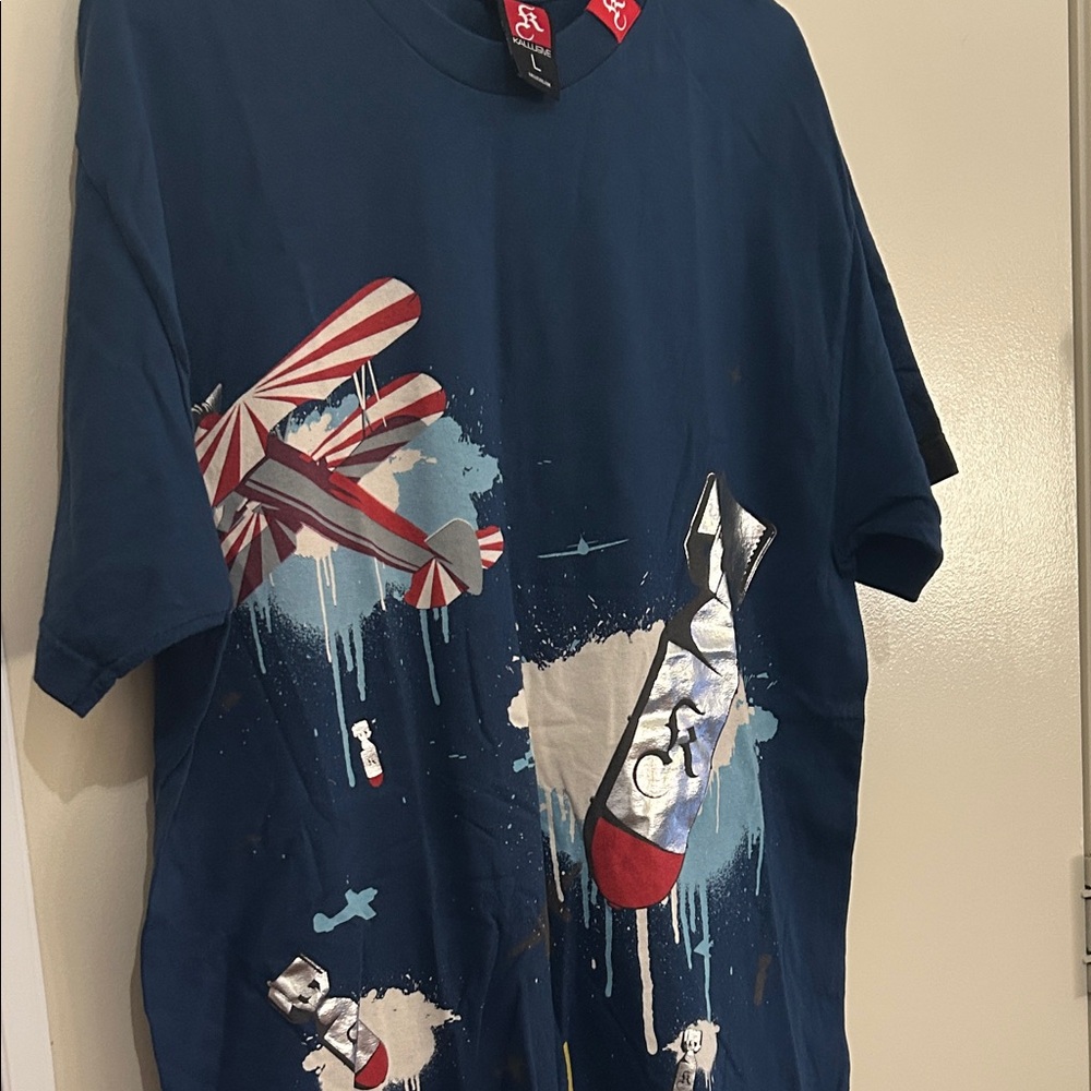 Graphic Blue Short Sleeve Tee